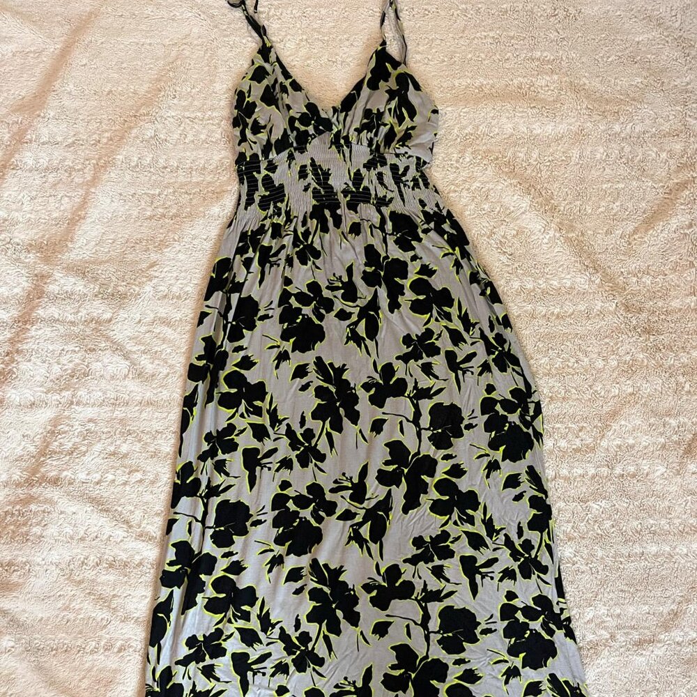 Ruched Waist Maxi Dress